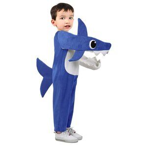 Rubie's Child Chompin' Daddy Shark Costume with Sound Chip NWT